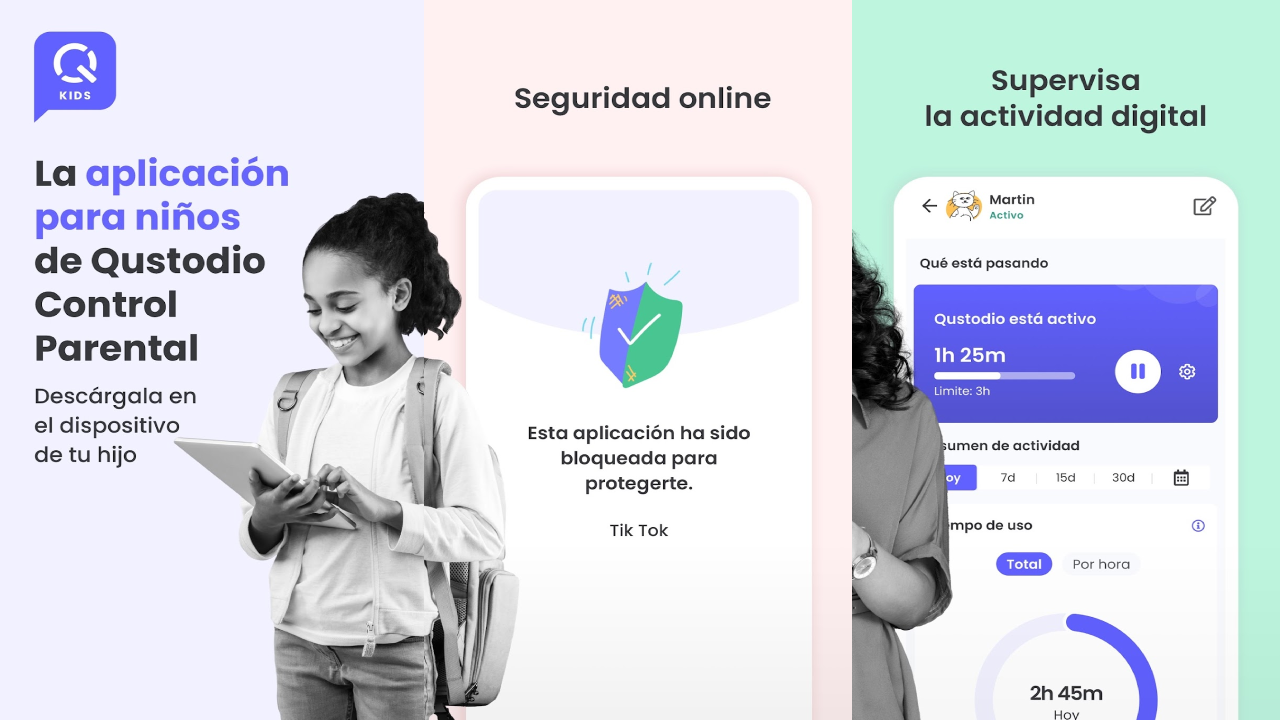 App Qustodio para niños